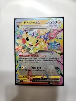 Pikachu ex 057/191 Double Rare Pokemon Surging Sparks 2024 - Image 4
