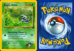 KOGA'S EKANS 77/132 COMMON GYM CHALLENGE POKEMON UNLIMITED MP - Image 3