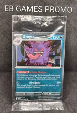 POKEMON TCG EB GAMES PROMO GENGAR 050/088 - Image 1