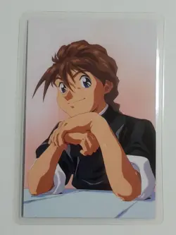 Gundam Wing Duo Maxwell Laminated Card Rare Limited Edition - Image 1