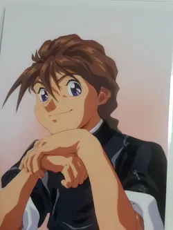 Gundam Wing Duo Maxwell Laminated Card Rare Limited Edition - Image 2