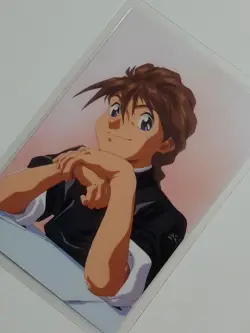 Gundam Wing Duo Maxwell Laminated Card Rare Limited Edition - Image 3