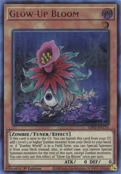 Glow-Up Bloom GFP2-EN115 UR NM GFTP 2nd Haunting 1st Ed Yugioh! - Image 1