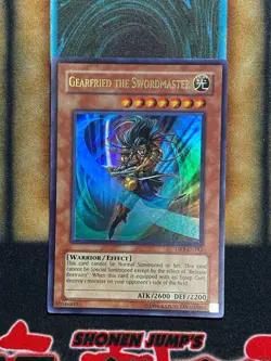 Yugioh Gearfried The Swordmaster DR3-EN142 Ultra Rare LP - Image 1