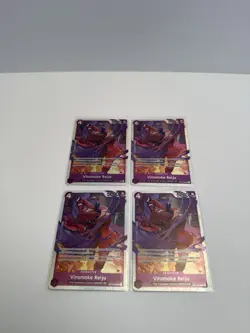 4x Vinsmoke Reiju OP12-063 SR Legacy of the Master - One Piece TCG Playset - Image 1