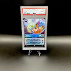Disney Lorcana Alice Accidentally Adrift Fabled 217/204 Epic PSA 10 Pop 13 - Image 1