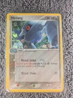 METANG Reverse Holo 21/101 RARE EX Hidden Legends Pokemon Card 2004 - Image 1