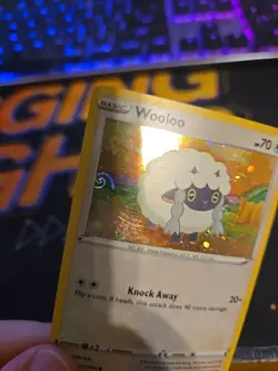 SWIRL - Wooloo - (Cosmos Holo) 222/264 Pokemon Card LP - Image 5