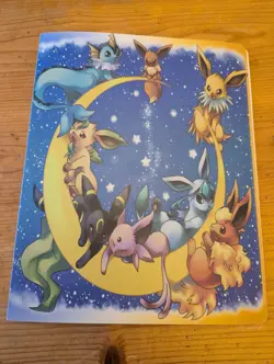 Pokemon 9 Pocket Folder Mixed Cards Holos Rev Holos McDonald's Evolutions Go - Image 1