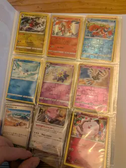Pokemon 9 Pocket Folder Mixed Cards Holos Rev Holos McDonald's Evolutions Go - Image 2