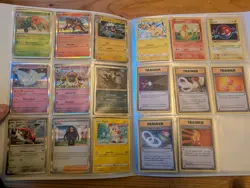Pokemon 9 Pocket Folder Mixed Cards Holos Rev Holos McDonald's Evolutions Go - Image 5