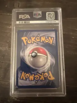 1999 Pokemon Base Set Shadowless Gyarados Holo Card PSA 7 6/102 - Image 2