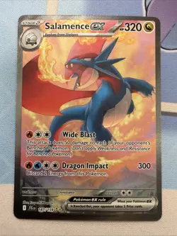 Pokemon TCG Salamence EX Journey Together Special Illustration Rare Card - Image 1