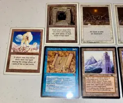 Magic The Gathering MTG Lot of 9 - Revised 4th Antiquities Homelands - Image 3