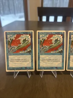 * Blue Elemental Blast x4 4th NM MTG Fourth Magic - Image 2