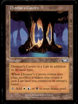 Dromar's Cavern LP Light Play Planeshift MTG [10836] - Image 1