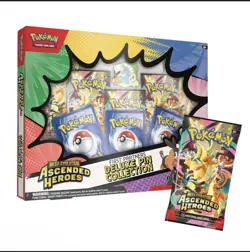 Pokemon Ascended Heroes First Partners Deluxe Pin Collection Box Sealed (2 pack) - Image 3