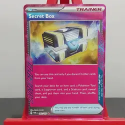 Pokemon Secret Box Trainer ACE SPEC Rare 163/167 Twilight Masquerade Foil - Image 1