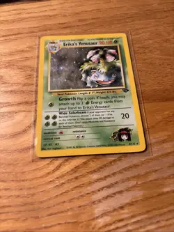 Pokemon TCG Gym Challenge Erika's Venusaur Holo Rare Card 4/132 - Image 2