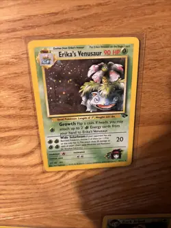Pokemon TCG Gym Challenge Erika's Venusaur Holo Rare Card 4/132 - Image 3