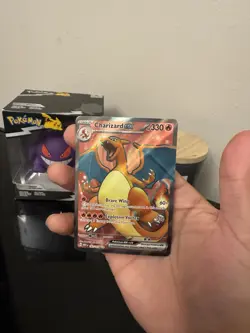 Pokemon TCG Charizard ex Scarlet & Violet 151 183/165 Full Art English NM - Image 3