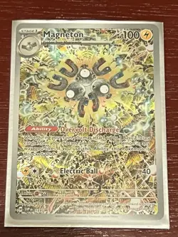 Pokemon Magneton (Promo, Holo) SVP Scarlet & Violet 159 100 HP Electric Ball - Image 1