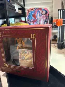 Pokemon TCG Charizard ex Super Premium Collection New Sealed - 10 Packs 1 Figure - Image 4