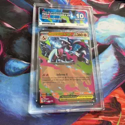 Mega Charizard X EX Black Star Promo #029 Ace Graded Gem Mint 10 🔥🔥🔥 Pokemon - Image 1