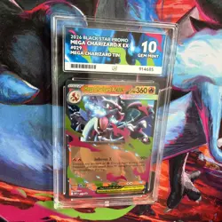 Mega Charizard X EX Black Star Promo #029 Ace Graded Gem Mint 10 🔥🔥🔥 Pokemon - Image 4