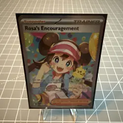 Rosa’s Encouragement SIR 123/088 - Pokemon Mega Evolution Perfect Order English - Image 1