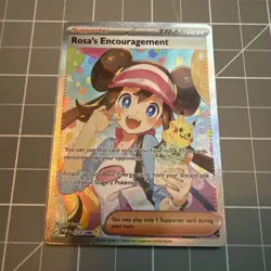 Rosa’s Encouragement SIR 123/088 - Pokemon Mega Evolution Perfect Order English - Image 4