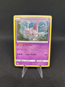 Pokemon TCG Mewtwo SM77 Black Star Promo Holo - Image 1