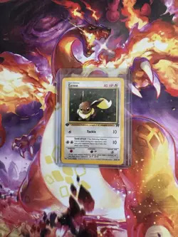 Pokemon TCG Eevee Rocket 1st Edition Common 55/82 - Image 1