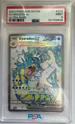 Pokemon Gyarados ex 225/198 SV01 Scarlet & Violet Ultra Rare Holo 2023 300 HP - Image 1