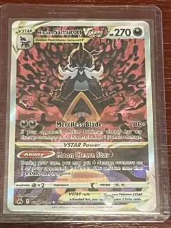Pokemon Hisuian Samurott VSTAR (Ultra Rare, Holo) Crown Zenith GG52/GG70 - Image 1