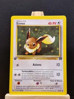 Pokemon 2000 WOTC Italian 1st Edition Team Rocket Eevee 51/64 - Near Mint - Image 1