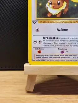 Pokemon 2000 WOTC Italian 1st Edition Team Rocket Eevee 51/64 - Near Mint - Image 5