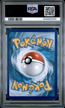 2015 POKEMON XY DOUBLE CRISIS #6 FULL ART/TEAM AQUA'S KYOGRE EX PSA 8 - Image 2