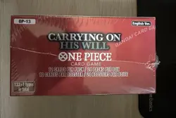 One Piece TCG OP-13 Booster Box Carrying On His Will English Factory Sealed New - Image 2