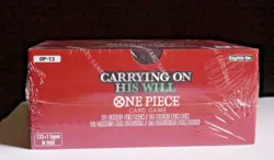 One Piece TCG OP-13 Booster Box Carrying On His Will English Factory Sealed New - Image 3