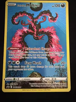 Galarian Moltres SWSH284 SWSH: Sword & Shield Promo Cards Holo - Image 1