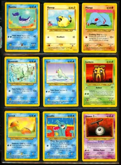 2002 Pokemon NEO DESTINY Set Collection NON HOLO Cards Lot WotC Light Dark EX NM - Image 4