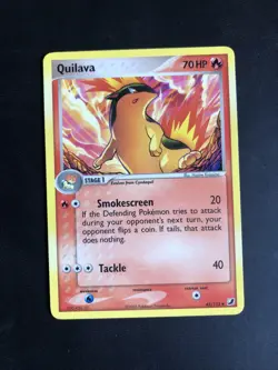 Quilava 45/115 EX Unseen Forces Pokemon Card Uncommon NM - Image 1