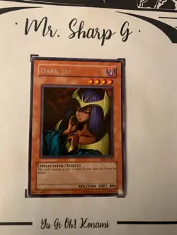 DARK ELF - MRD-E113 ENGLISH Yu-Gi-OH! CARD RARE KONAMI METAL RAIDERS 2003 TCG* - Image 3