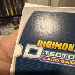 Digimon 2002 D-Tector Card Game Kumamon DT-77 Hybrid Silver Print - Image 5