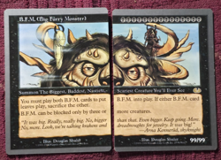Magic the Gathering- Unglued- Big Furry Monster Set - Very Good Condition - Image 1
