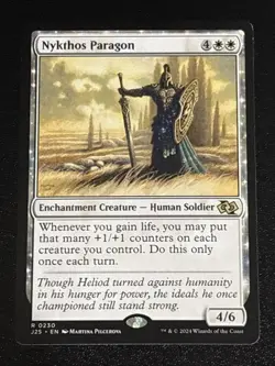 MTG Foundations Jumpstart Nykthos Paragon 0230 NM Rare - Image 1