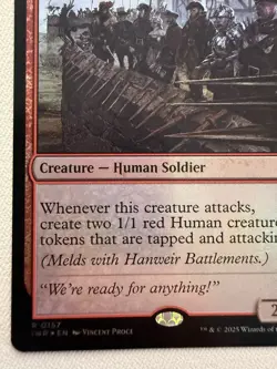 Hanweir Garrison (Foil) – Innistrad Remastered Rare MTG NM 🔥Tokens - Image 5