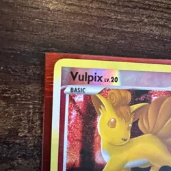 Vulpix Lv.20 SH6 Pokemon Platinum 2009 Reverse Holo Illus. Mitsuhiro Arita - Image 5