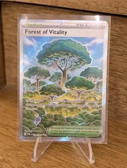 Pokemon Forest Of Vitality 109/088 NM Full Art Ultra Ball Perfect Order English - Image 1